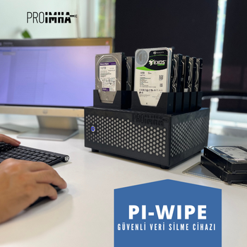 PI-WIPE Güvenli Medya Silme Cihazı